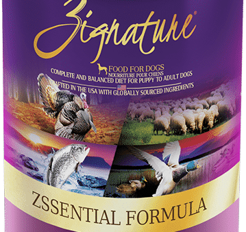 Zignature Zsssential Formula Wet Dog Food (13 oz, single) For Discount