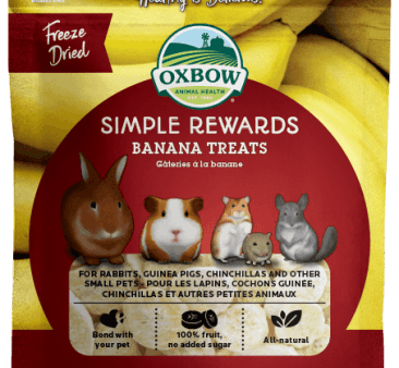 Oxbow Simple Rewards Banana Treats (1-oz) For Sale