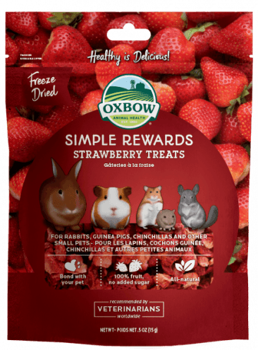 Oxbow Simple Rewards Strawberry Treats (0.5-oz) Discount