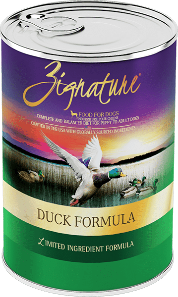 Zignature Limited Ingredient Duck Formula Wet Dog Food (13-oz, single can) Sale