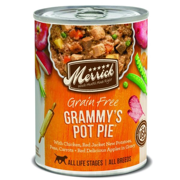 Merrick Grain Free Grammy s Pot Pie Canned Dog Food Cheap