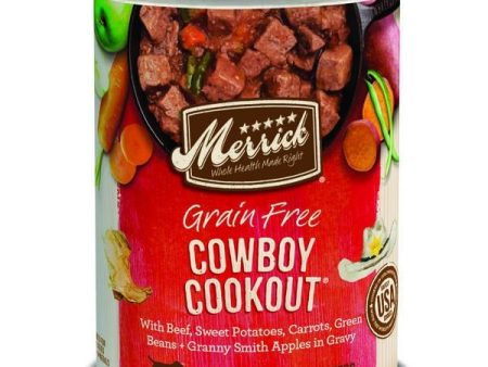 Merrick Grain Free Cowboy Cookout Canned Dog Food Fashion