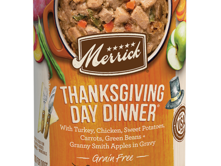 Merrick Grain Free Thanksgiving Day Dinner in Gravy Hot on Sale