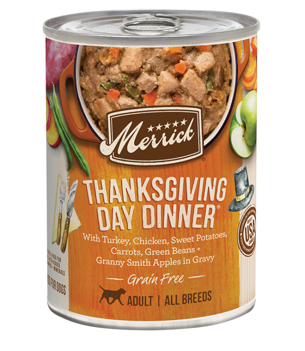 Merrick Grain Free Thanksgiving Day Dinner in Gravy Hot on Sale