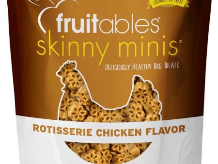 Fruitables Skinny Minis Rotisserie Chicken Flavor Soft & Chewy Dog Treats (5-oz) Discount