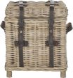 Safavieh Kacia Wicker Side Trunk Natural Discount