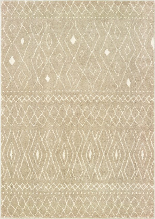 Oriental Weavers Carson 9665B Sand Ivory Area Rug Sale