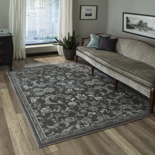 Momeni Brooklyn Heights BH-05 Grey Area Rug Discount