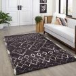 Momeni Margaux MGX-3 Black Area Rug For Sale