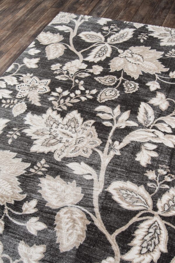 Momeni Carroll Gardens CG-01 Charcoal Area Rug Fashion