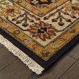 Tommy Bahama Angora 12302 Black Ivory Area Rug Online now