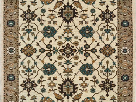 Oriental Weavers Anatolia 5990J Ivory Grey Area Rug Supply