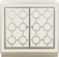 Safavieh Kaia 2 Door Chest Champagne and Nickel Mirror Sale