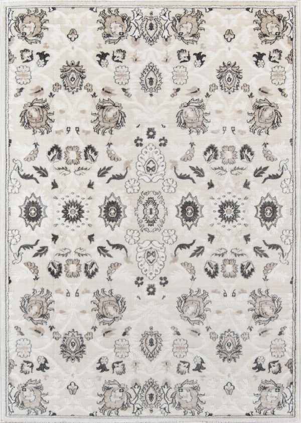 Momeni Carroll Gardens CG-04 Ivory Area Rug For Sale