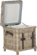 Safavieh Kacia Wicker Side Trunk Natural Discount