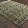 Oriental Weavers Mantra 507N7 Grey Gold Area Rug Online Hot Sale