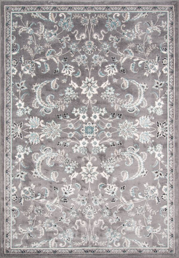 Momeni Brooklyn Heights BH-05 Grey Area Rug Discount