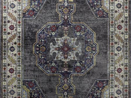 Bashian Charleston C186-R101 Grey Area Rug Fashion