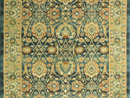 Bashian Buckingham B125-T015A Teal Area Rug For Discount