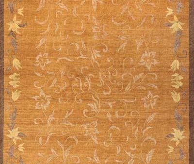 Momeni Lotus LT-07 Pumpkin Area Rug For Sale