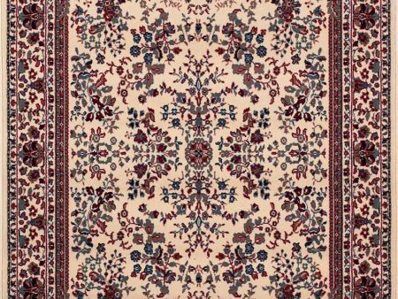 Trans Ocean Athena Sarouk Ivory Area Rug by Liora Manne For Cheap