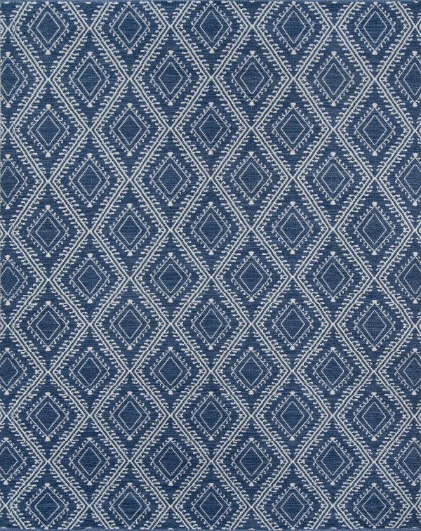 Momeni Easton Pleasant Navy Area Rug by Erin Gates Cheap