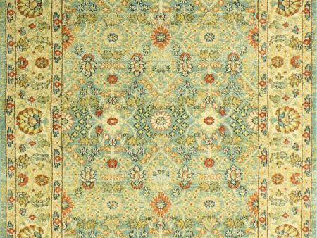 Bashian Buckingham B125-T020A Light Green Area Rug Online Hot Sale