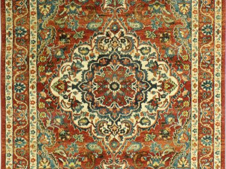 Bashian Buckingham B125-T014A Rust Area Rug For Sale